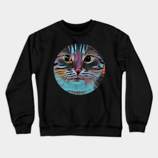 Fun mycat, revolution for cats Crewneck Sweatshirt